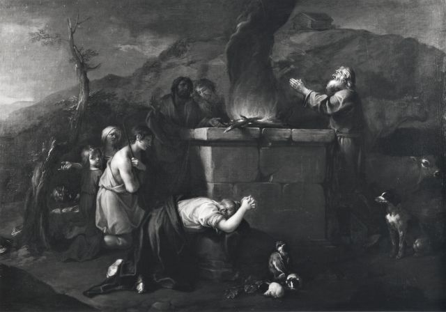 A. C. Cooper — Fernandi Francesco - sec. XVII/ XVIII - Sacrificio — insieme
